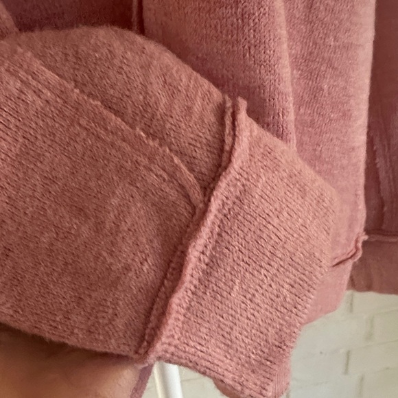 a.n.a Women's V-Neck Sweater - Rose / Peach Color - Picture 6 of 12